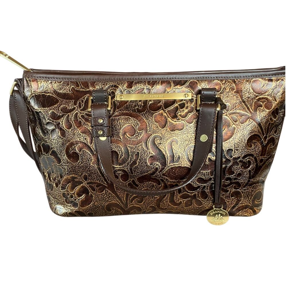 Brahmin Bronze Shoulder Bag